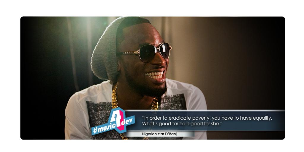 WorldBankGroup's tweet photo. New series #Music4Dev: Helping #endpoverty, one song at a time. Watch @iamdbanj: http://t.co/5FLpw0gjBG http://t.co/dEqhVEJI3L