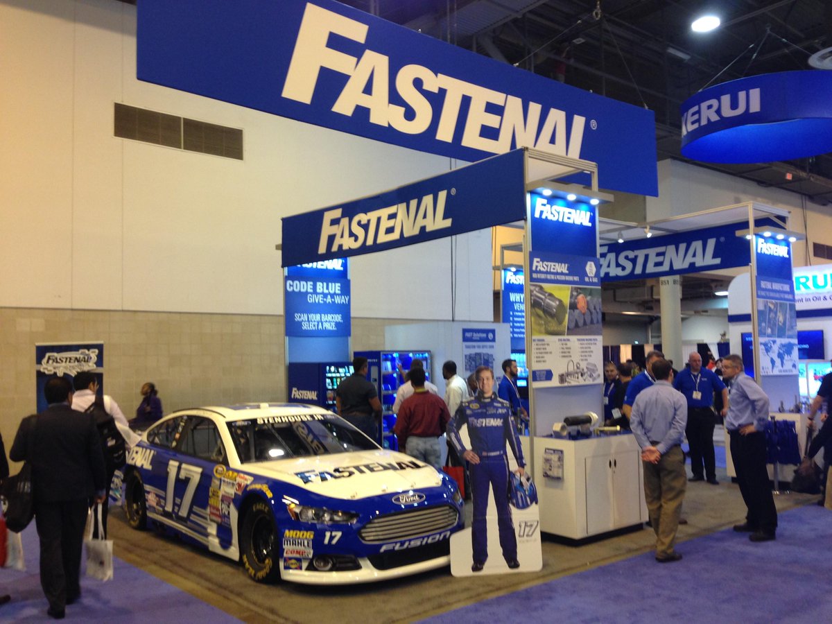 Visit us <a href="/OTCHouston/">OTChouston</a> Booth #4179 and see the No. 17 Fastenal Ford Race Car! We made it to the NRG Center! #OTC2015