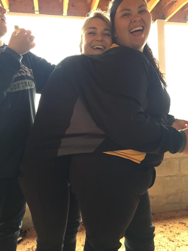 HCTigerSoftball's tweet photo. When your whole team gathers in a huddle, and you look around and see what a family you have become. #HCfamily 💛⚾️🐯 http://t.co/uChSfgSWm6