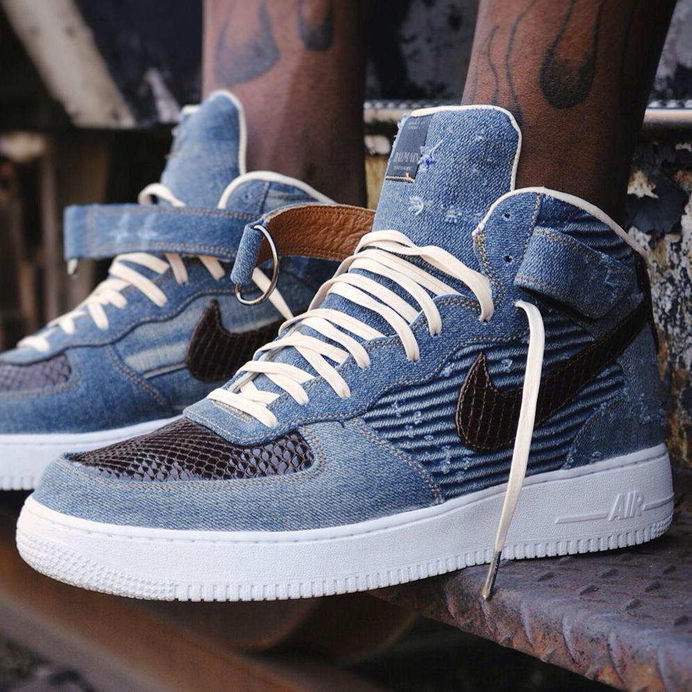 air force 1 high tops with jeans