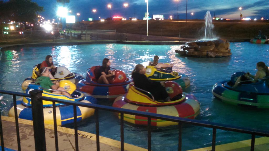 ffarocks's tweet photo. Bumper boats, miniature golf and go karts were Monday nights entertainment. #okc2015 #landjudging http://t.co/mo4M3TejZP