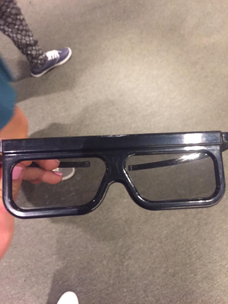SallyN2015's tweet photo. About to go see a 4-D movie at the Newseum! Got these cool glasses. #dcskylion #newseum #4D #glasses #bestinthegame http://t.co/IXZMYRdTwp