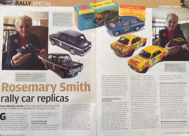 Rosemary_Smith_'s tweet image. From the latest edition of Model Collector Magazine, is a 16 page special on yours truly. #ModelCollector #icons