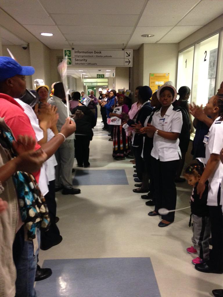 #safeHANDS #5May hand hygiene day at Somerset Hospital Cape Town