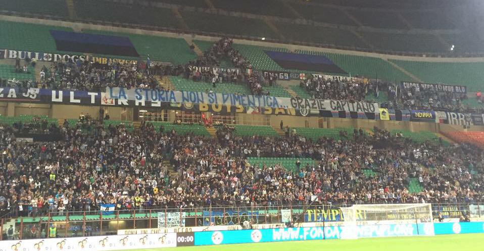 javierzanetti's tweet photo. La storia non si dimentica. Come non si dimentica l'amore che mi avete dato in questi anni dal primo giorno! #JZ4Ever http://t.co/sbVEM2Y2PE
