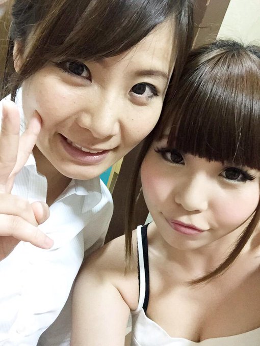 今日の撮影も楽しかったー( &acute; ▽ ` )ﾉ 同じ事務所の鳴海小春ちゃんと一之瀬愛理さんと一緒に写メ撮ったよー(つ&forall;｀*)♡ ファボリツしてね( &acute; ▽ ` )ﾉ http://t.co/MWzVhq
