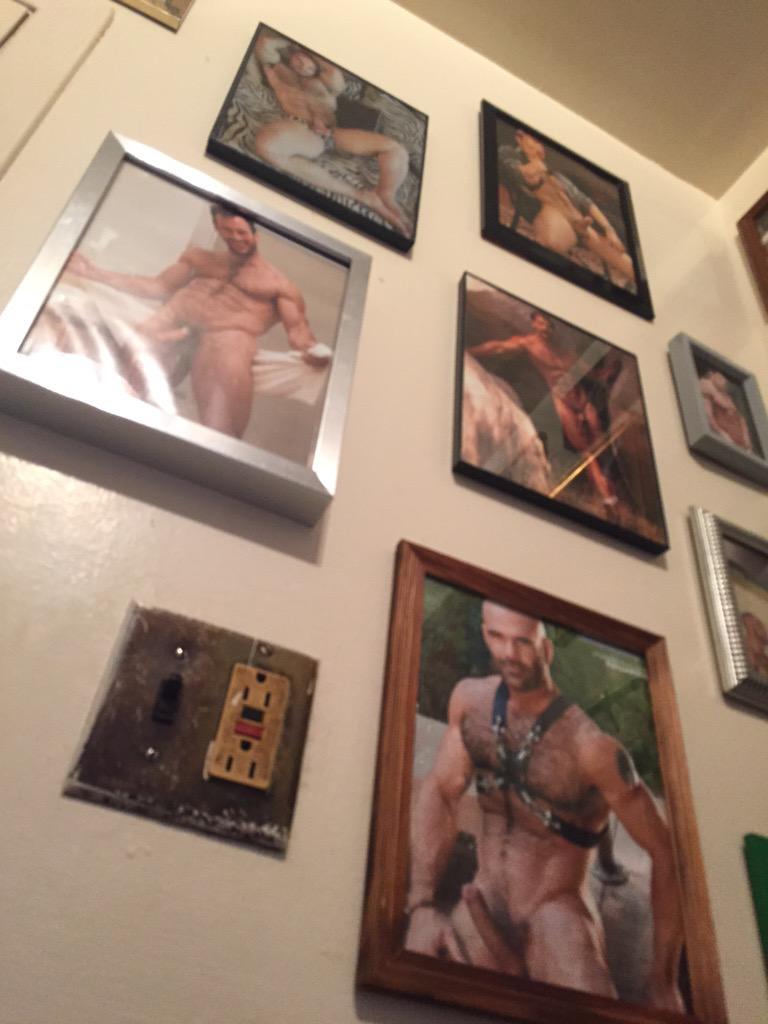 UnderwearGod's tweet photo. A wall of #gaypornstars can you name them all? http://t.co/ckkaN7HS3K