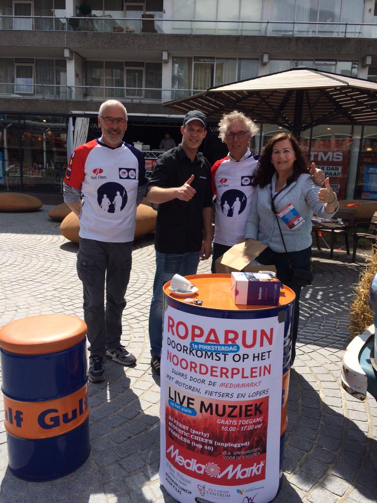 #Roparun promotie Emmen. Kom Eerste #Pinksterdag 24 mei naar Noorderplein #Emmen #specialeacties