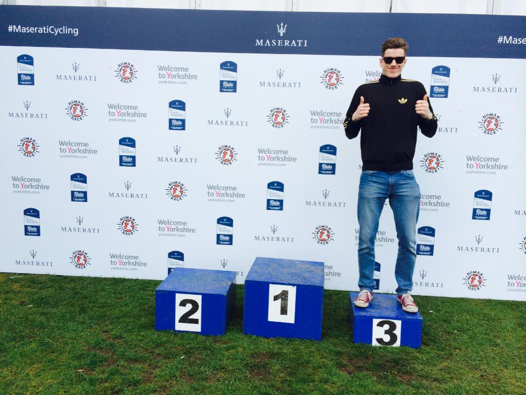 Tony_wright01's tweet photo. @MaseratiGB buzzing with my 3rd place finish #bronzemedal #3rdisthereal1st #Maseraticycling http://t.co/tPhBmvqkeb