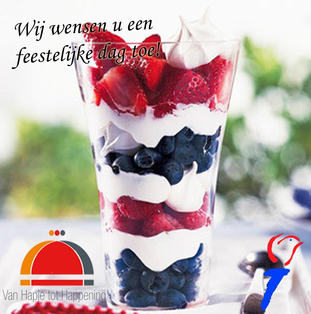 De Smaakcateraar wenst je een prettige #bevrijdingsdag2015 toe. #catering #hapje #happening #Gendt