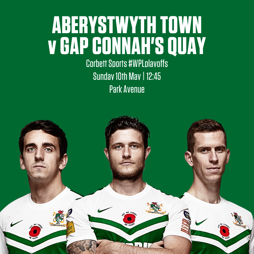 CymruLeagues's tweet image. Live on @S4C @AberystwythTown v @the_nomads in the @CorbettSports #WPLplayoffs | Will it be Aber or gap in the FINAL?