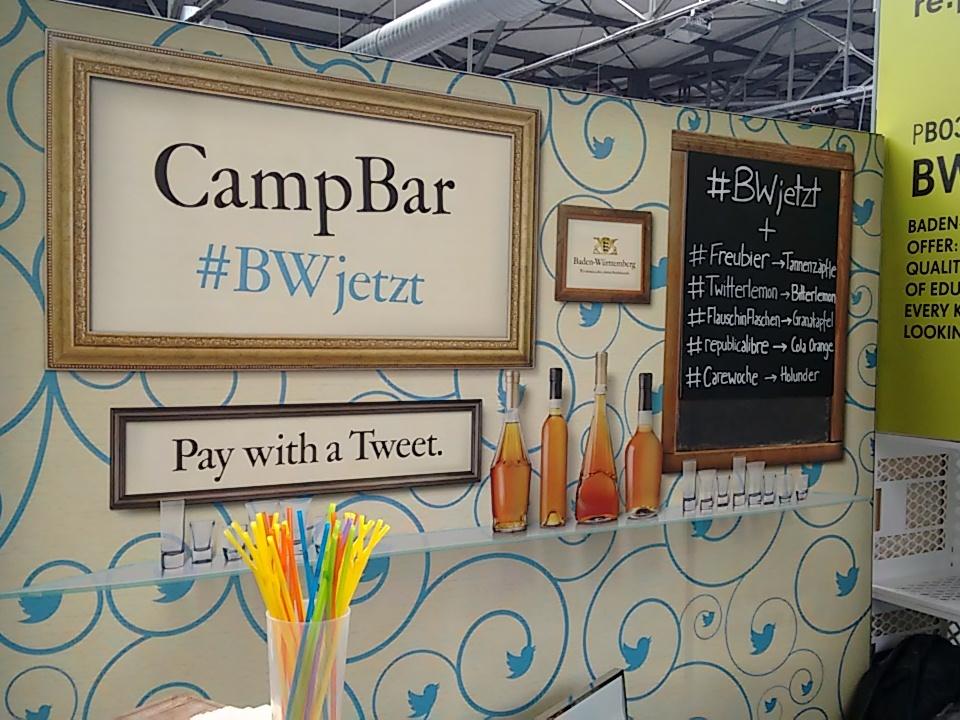 Ich habe Durst. #BWjetzt #FlauschinFlaschen #rp15
