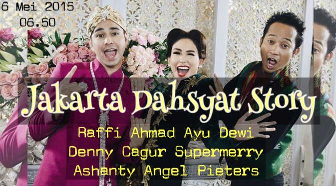 dahSyatMusik's tweet photo. Jakarta Dahsyat Story... Itu apa ya?? Cekidot besok 06.50 WIB http://t.co/OpBgJD66xU