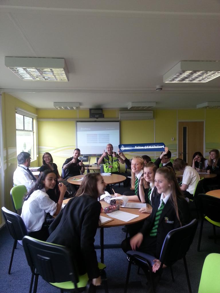 EMAPolice's tweet photo. Very pleased to have taken part in today's @EMA_Airport Aerozone Careers morning. Great input &amp; questions. #PC2925 http://t.co/TLtob1pZkq