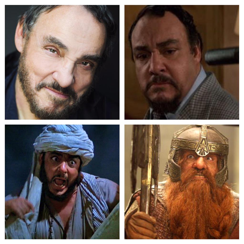 Happy Birthday to John Rhys-Davies!   