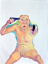 mirandoelarte's tweet photo. You or I? Don't miss #Lassnig exhibition in #FundacióTapies en #Barcelona until 31/05 look post in #observingart blog http://t.co/qUoPyup82A