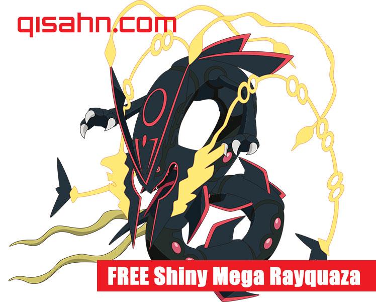 Pokemon shiny mega rayquaza 5
