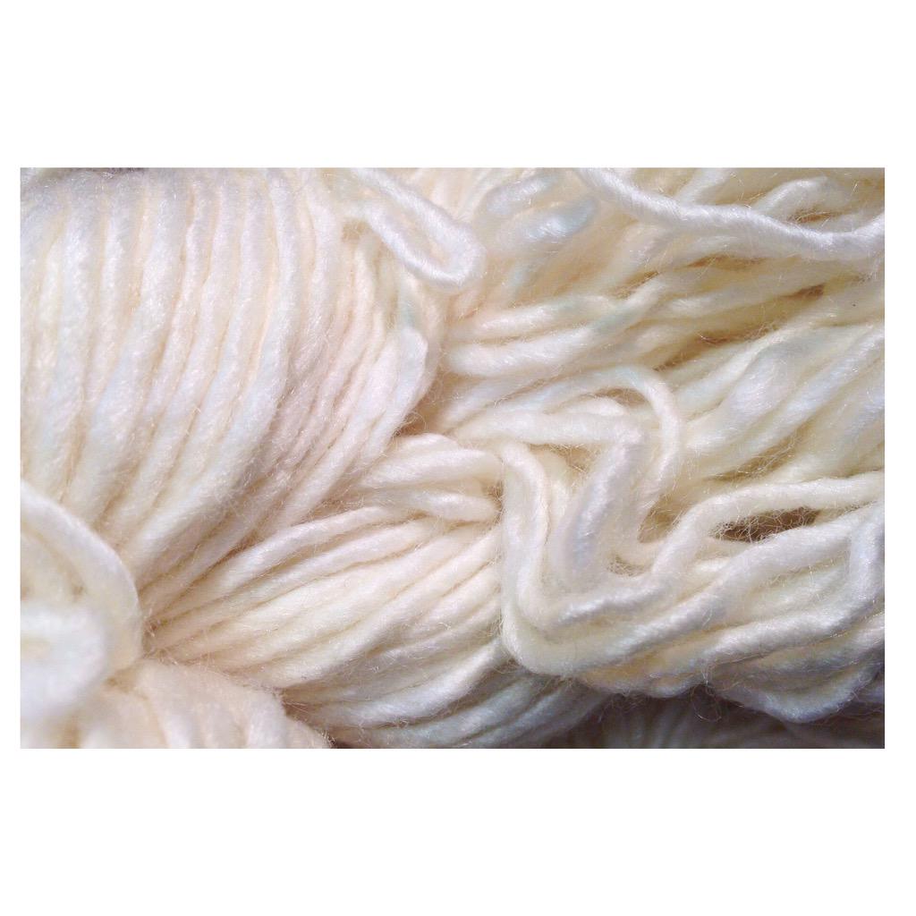 yarnundyed's tweet photo. Take a look at our super shiny Merino Silk Roving yarn #yarn #undyed #knits #knitting #handknit #crochet #craft http://t.co/KQwVwLCrOY