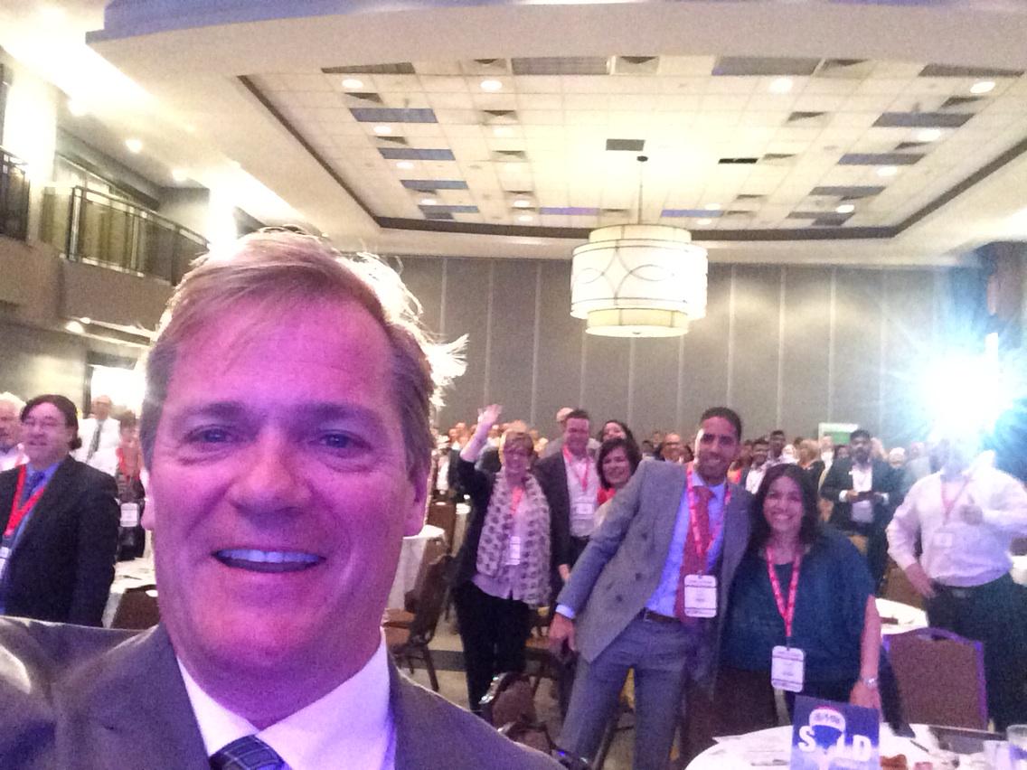 Ajax BIGGEST selfie!#remaxCONNECT