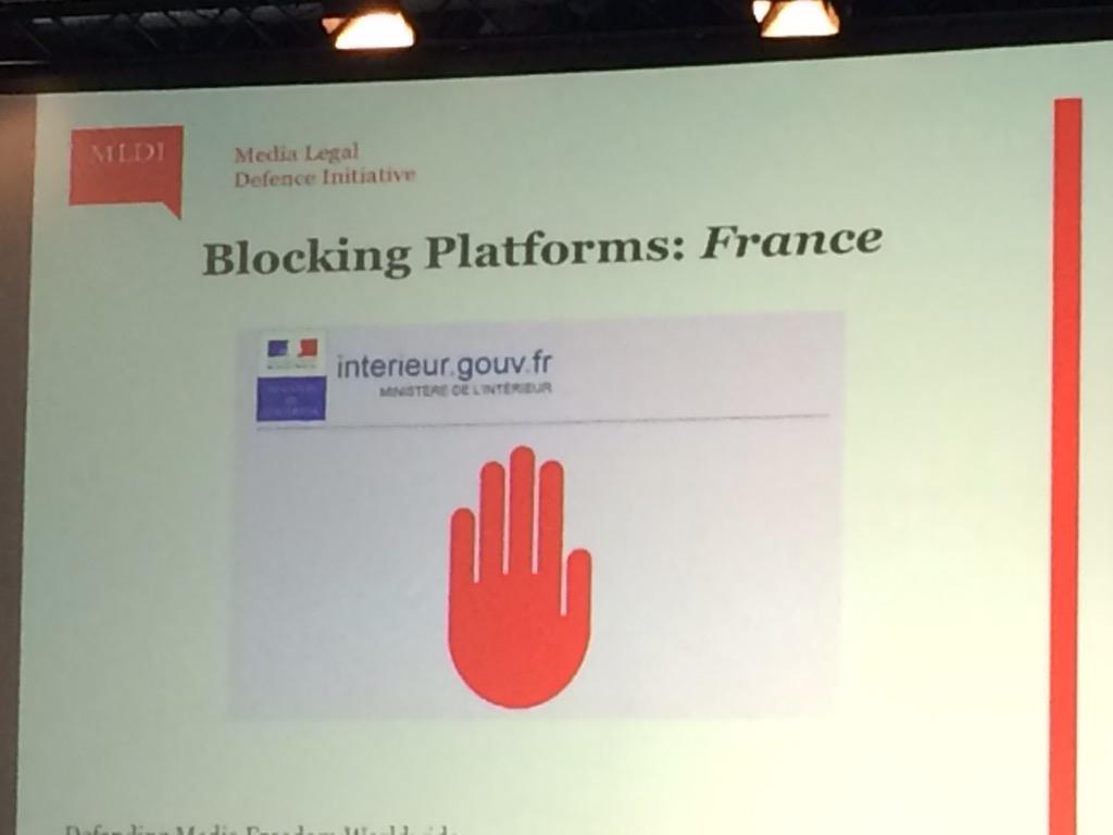 kostasrossoglou's tweet photo. France the EU champion in blocking online platforms for national security reasons #freespeech #rp15 http://t.co/Flq7R6AX1N