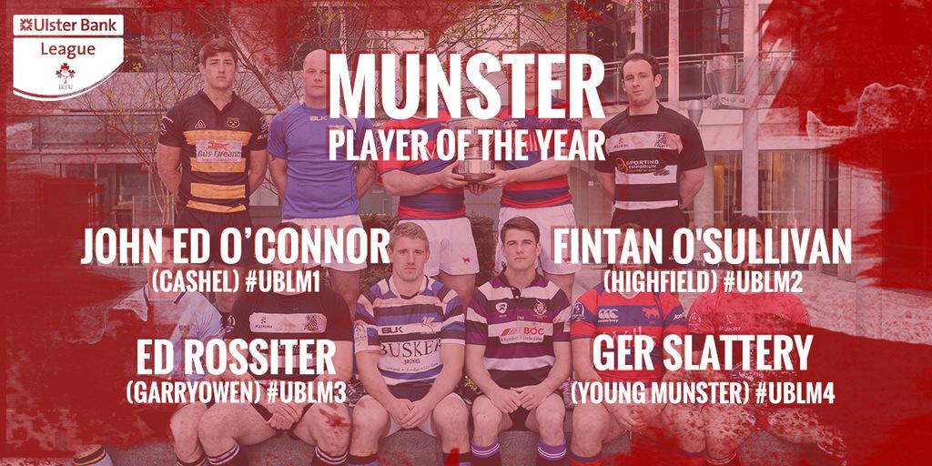 HighfieldRFC's tweet image. GET VOTING!! Fintan has been nominated for @UlsterBankRugby #ubl munster player of he year. Tweet his name &amp;amp; #UBLM2