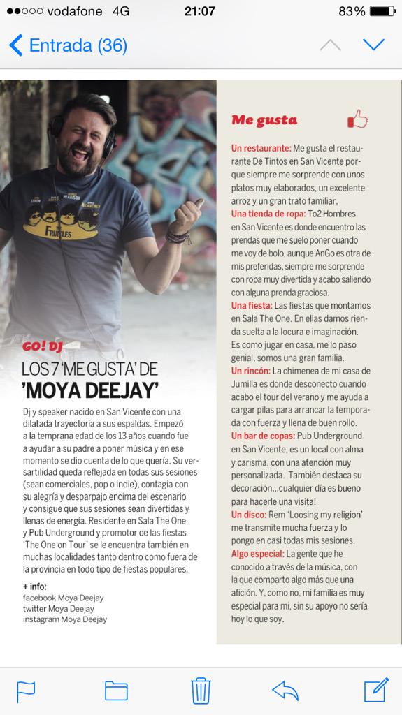 moyadeejay35's tweet photo. @ismaelohuha @SalaTheOne @FiestasUa @Alex_Berenguer @CHaligua4  revista go http://t.co/gAd1hcvS1j