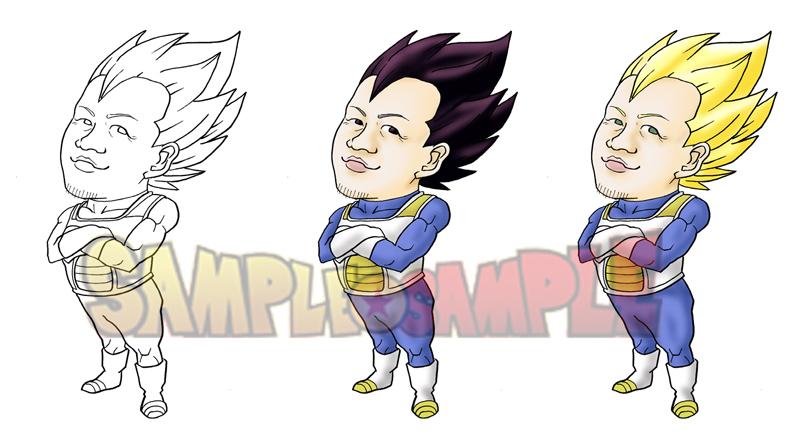 Karafoo ドラゴンボール風似顔絵やっとります T Co Blfzasltgr ベジータ 似顔絵 鳥山明 Http T Co Hsmkltrh2e