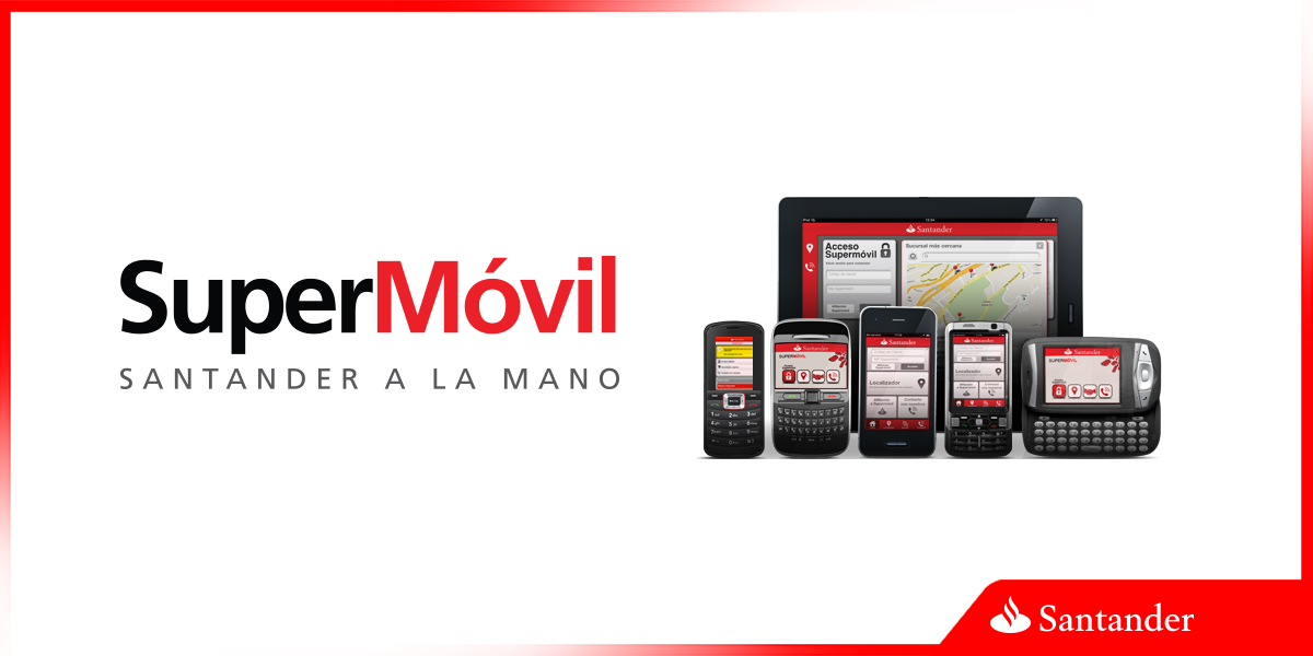 Santander Mexico Twitterren Supermovil Trae Mayor Comodidad A Tus Operaciones Bancarias Una Mejor Forma De Vivir Tu Banco Esta A Tu Alcance Http T Co 3iery6xcsv