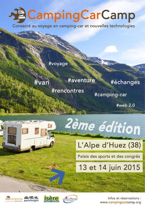CampingCarCamp Alpes d'Huez 2015
Du 14 au 15 Juin 2015
campingcarcarcamp.org
#evenement #voyage #campingcar
plz RT