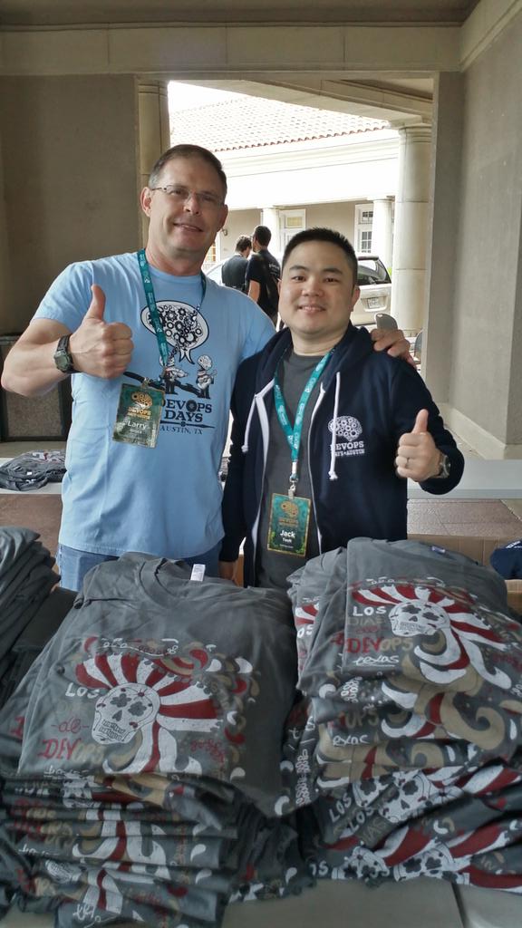 gauntlt's tweet photo. #devopsdays #ATX kicks into gear for day 2 with great music, people, and talks coming up. Hope to see you there! http://t.co/0a5cQPIlny