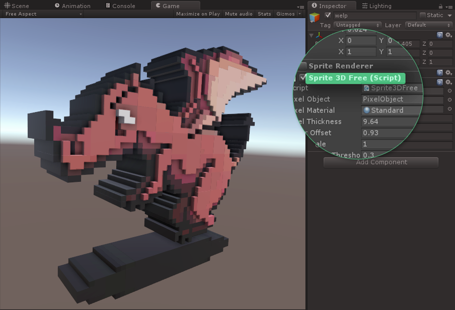 barrcodes's tweet photo. Hey #gamedev #indiedev, thinking of adding a free or cheap DLL version of Pixel3D on #unity asset store... Thoughts? http://t.co/5N7UrCgzXz