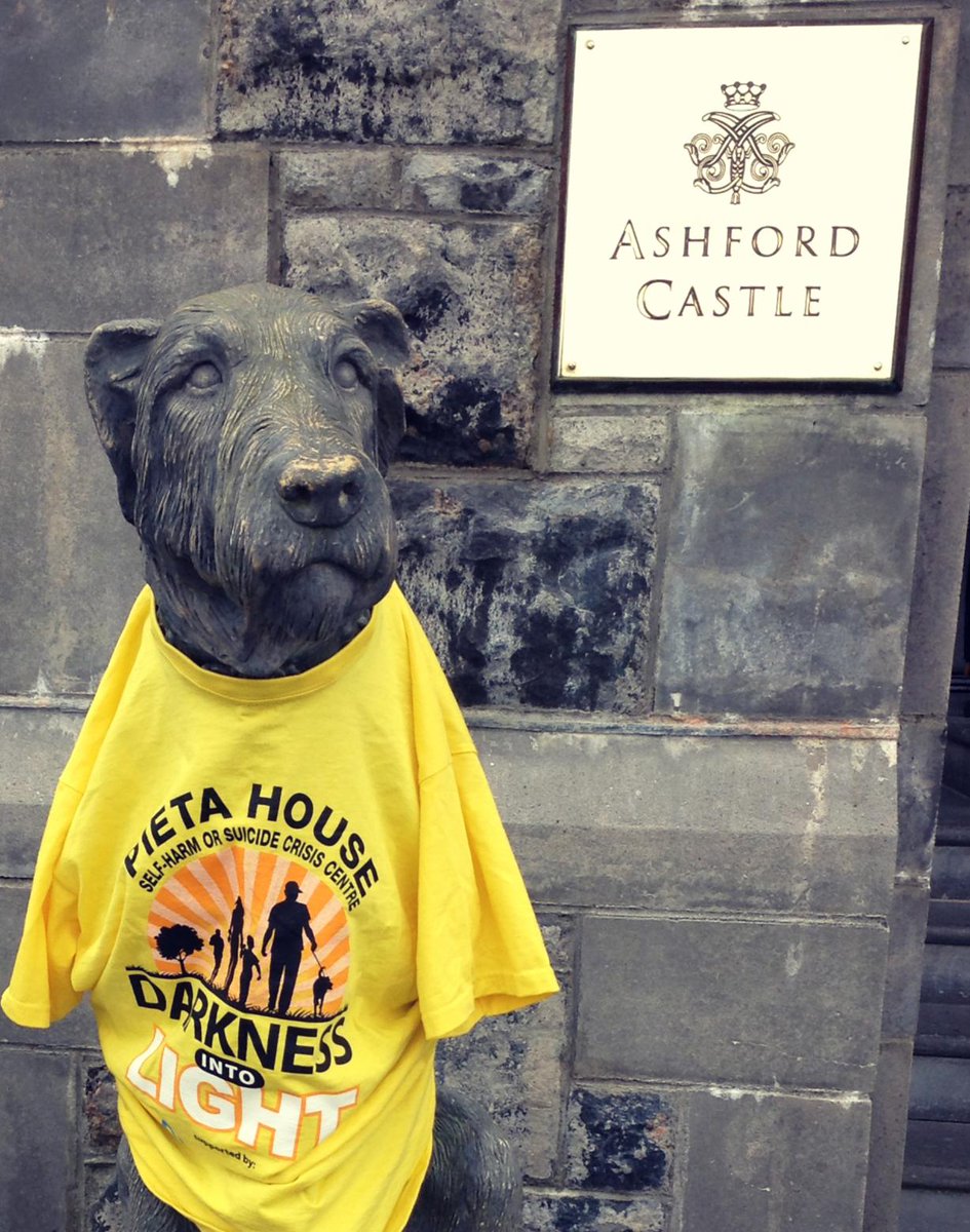 ashfordcastle's tweet photo. Sign up for your local walk: http://t.co/M90X6hpqUF The team at Ashford Castle are proud to be supporting @DILShrule http://t.co/sHvXzc2AuB