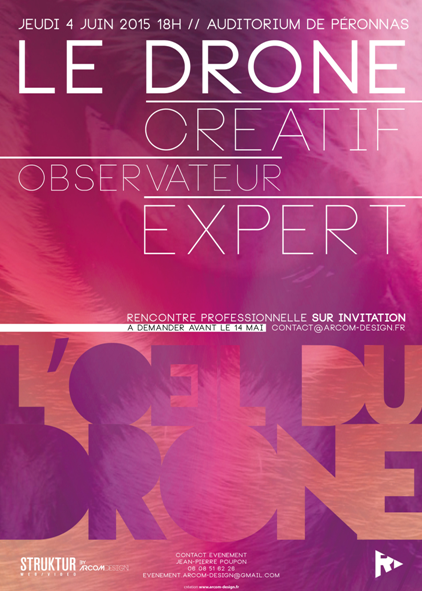 Arcom_Design's tweet image. Nous organisons le 4 juin à 18h #LOeildudrone  Rencontre Professionnelle sur INVITATION à demander avant le 14 mai !