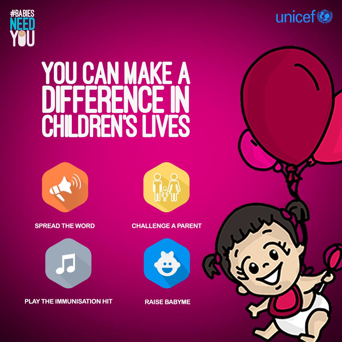 UNICEFIndia's tweet image. There are many ways to turn into an immunisation activist. Choose one! #babiesneedyou unicf.in/BabiesNeedYou