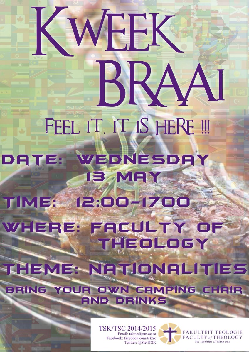Kweek Braai 2015!!! Don't miss it!! facebook.com/events/6447276…