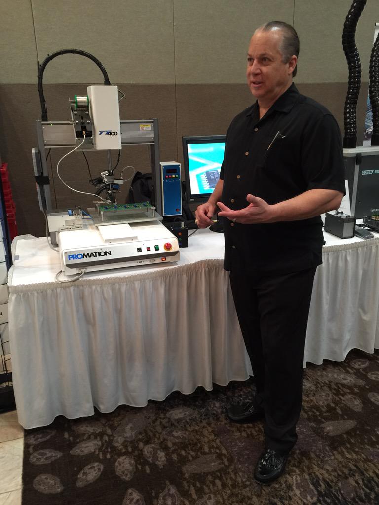 PROMATIONUSA's tweet image. PROMATION attends Michigan SMTA Expo!
Come see us today in booth #20 
@SMTToday @SMTnet @BESTSolder @IndiumCorp