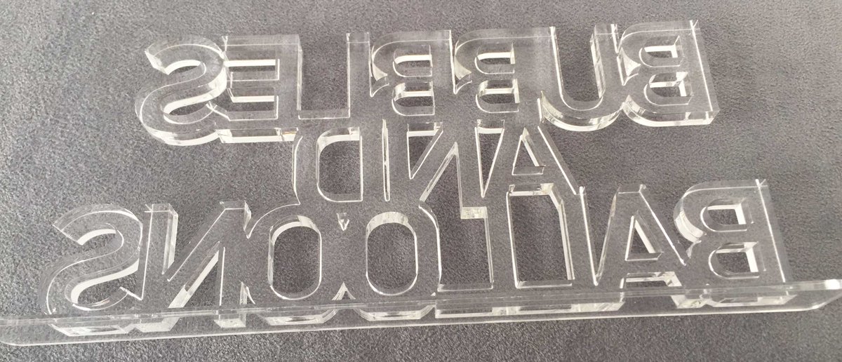 zevpack's tweet image. Elegant Acrylic Nameplate from etiTag.com