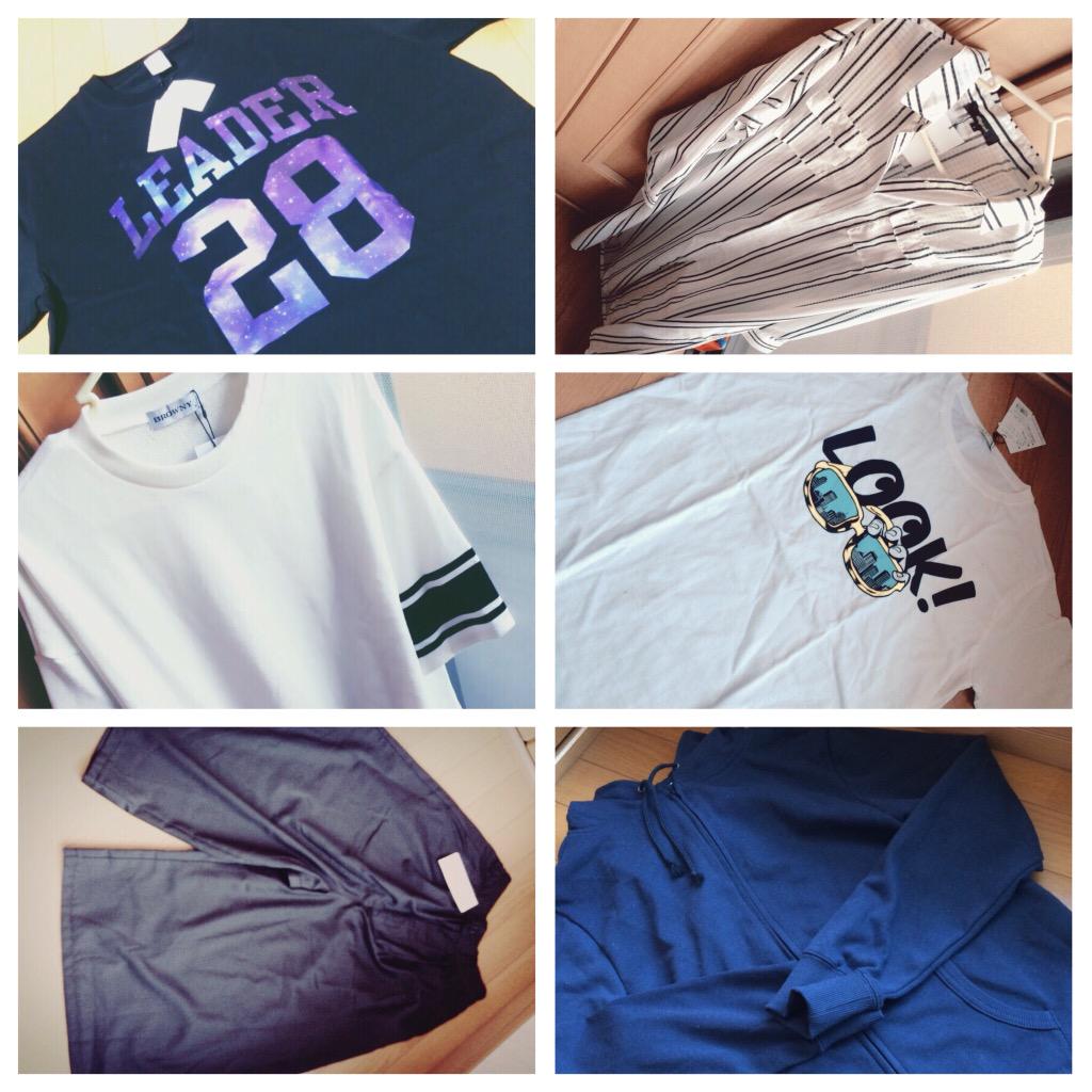 0427Style's tweet photo. 服不足やったから買ってもらった🙎💓
基本、黒、白、ネイビー、グレーしか着ません😂 http://t.co/UGWd2tGmCw