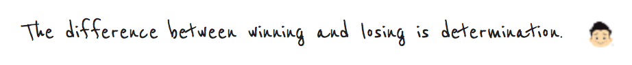 day_dree's tweet image. Another good quote from #Workboard Velocity Guru: #determination separates winners from others. #startup