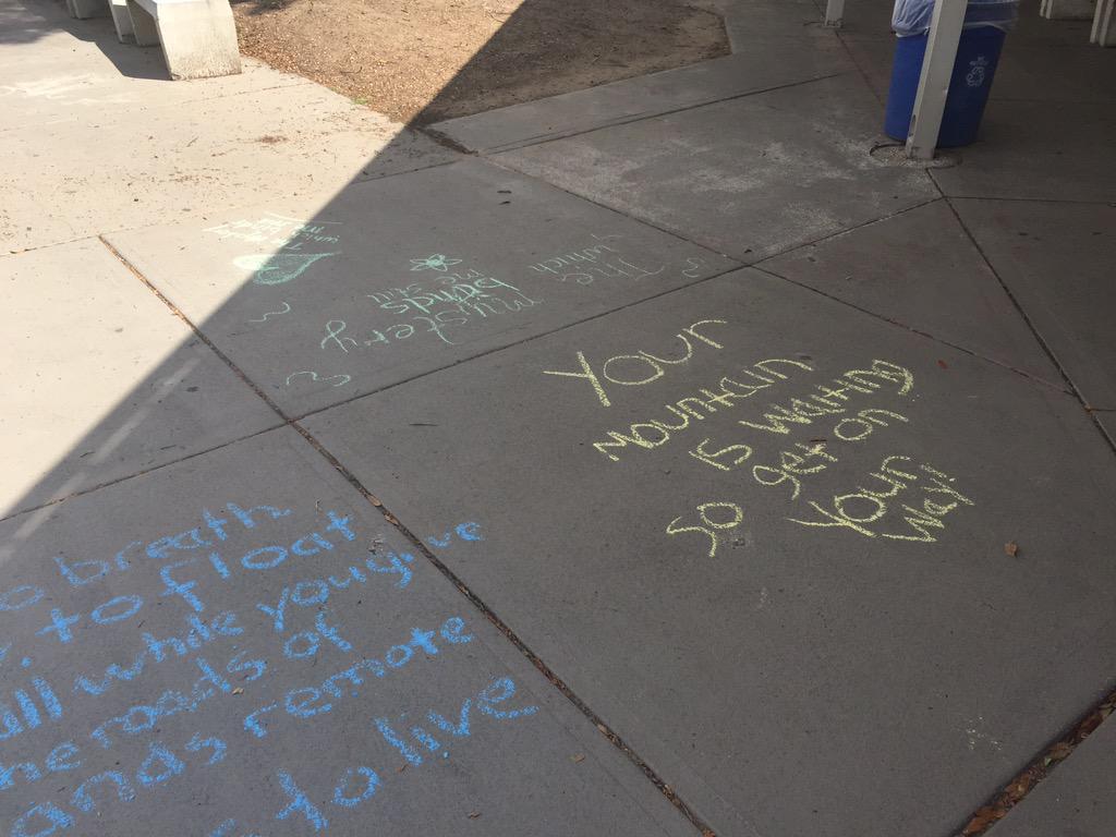 JWMHS's tweet photo. Poem In Your Pocket Day! Combining art and poetry in #MustangLearning! http://t.co/3WW79nNQKa