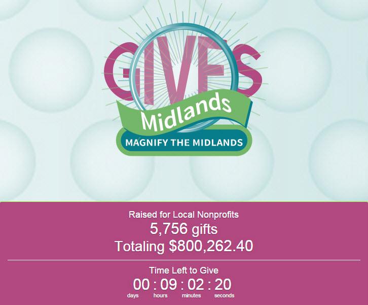 WLTX's tweet photo. $800,000!
#MidlandsGives
#MagnifytheMidlands!
KEEP IT GOING!!!! http://t.co/HSkE9ijjj3 http://t.co/0WxeqbFf6G