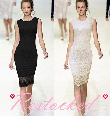 Style2Wear's tweet image. Goed nieuws, deze #prachtige #kanten #kokerjurk is weer in meerdere maten te verkrijgen. style2wear.nl/c-1785815/nieuw