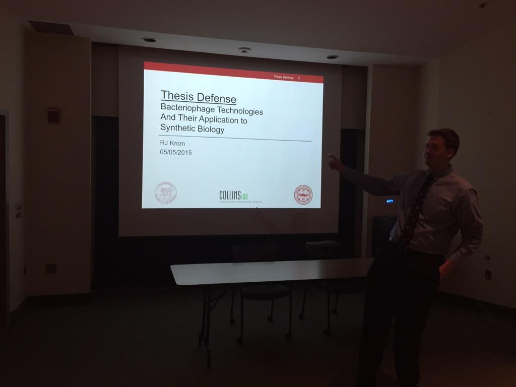 rjkrom's tweet photo. PhD: Defended! http://t.co/kQ25dtSmar