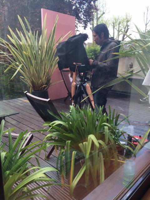 Grazia shooting at a mega house in Hampstead ! #fashion