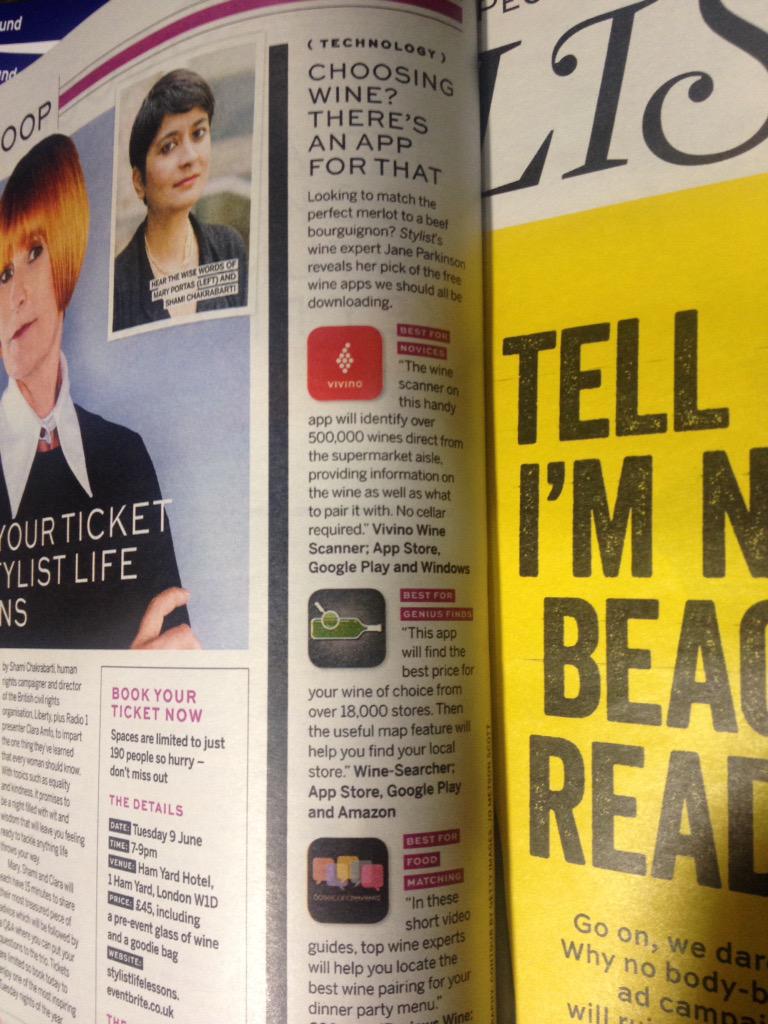 janeonwine's tweet photo. @StylistMagazine @berrybrosrudd @WineSearcher @60secwine here! http://t.co/9nnMMa7bjN