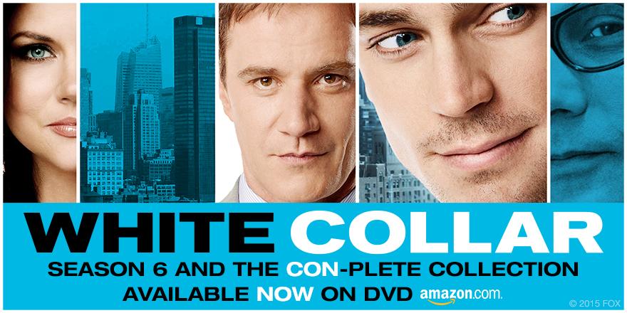 Don't forget to buy Season 6 of White Collar and relive your favorite moments. bit.ly/WCS6DVD