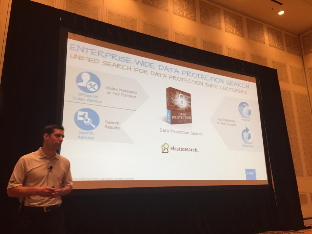 DavenportSherry's tweet image. Making data protection easier with automation and common services per @kkuckein #DataProtectionSuite #EMCWORLD