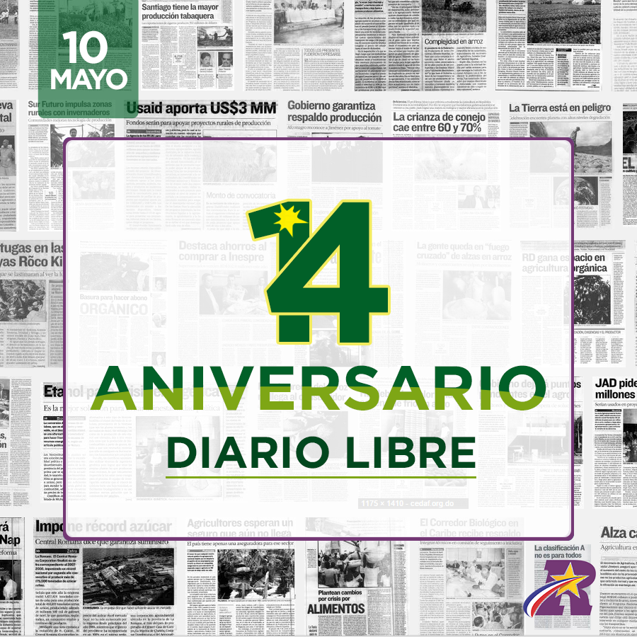 ReinaldoParedRD's tweet photo. Nuestras felicitaciones a todo el equipo de @Diario_Libre en su 14 Aniversario. #DL14Años @ReinaldoPared http://t.co/GahoKJTVQv