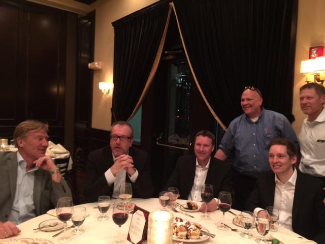 @vestapartners had a great time at the #ASUG2015 #sapphirenow Rail dinner last night! #wearevesta