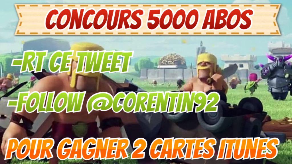 c0rentin92's tweet photo. 🍀CONCOURS 🍀

💰Tente de gagner 2 cartes iTunes de 15€💰

-RT + follow @c0rentin92 

😇 2 gagnants 😇

🍀 Tirage le 13/05 🍀 http://t.co/sLobobTfsz
